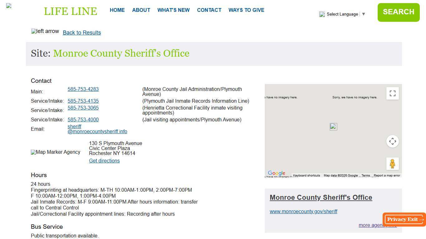 Monroe County Sheriff's Office